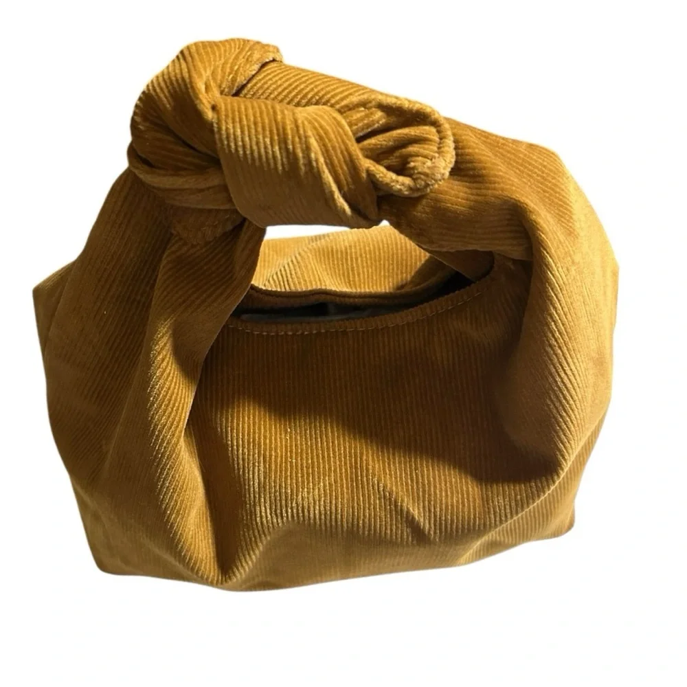 Merit Caramel Signature Corduroy Bag – Pouch Clutch